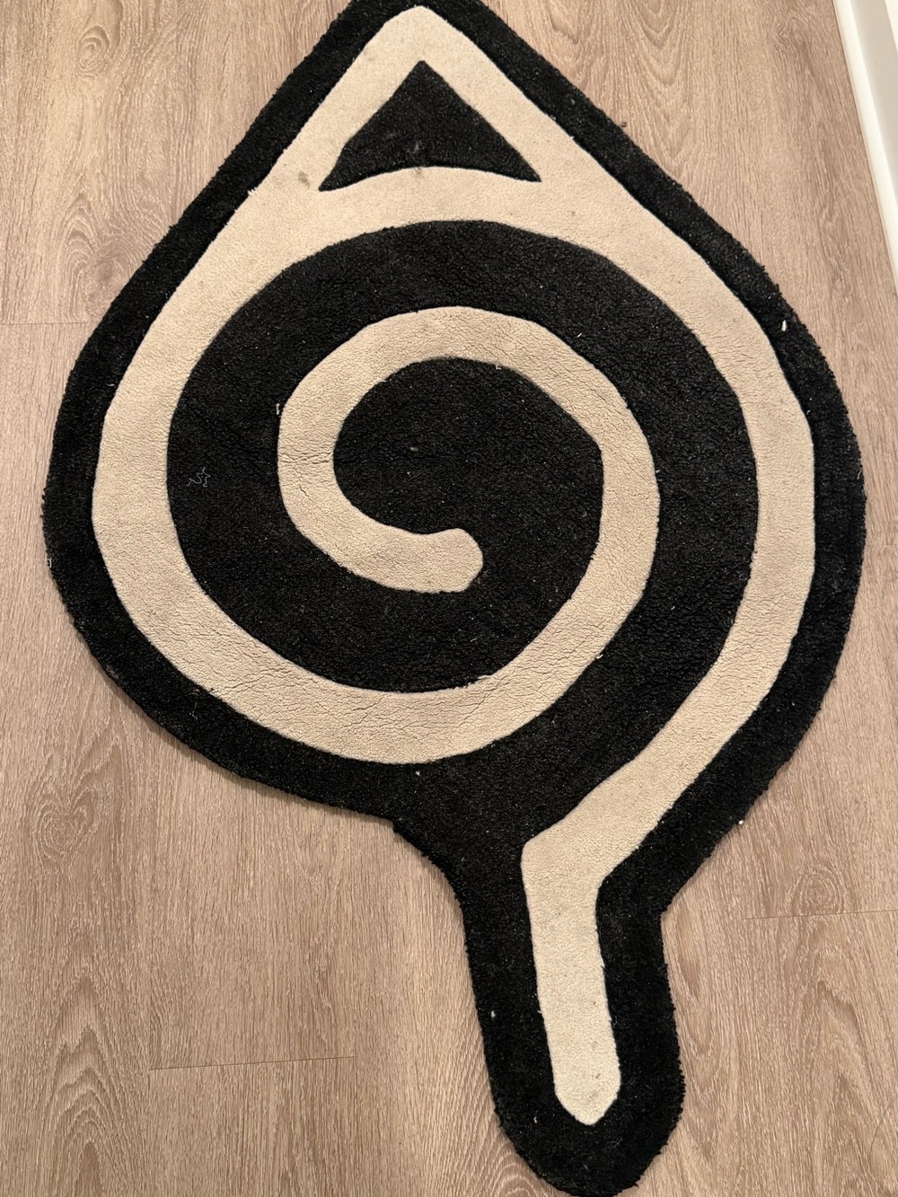 naruto konoha symbol rug